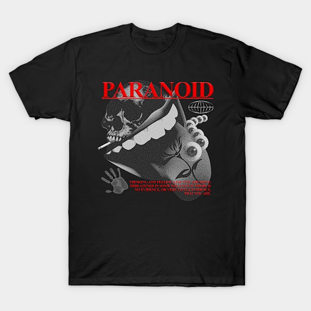 Paranoid T-Shirt by Kitsune Studio